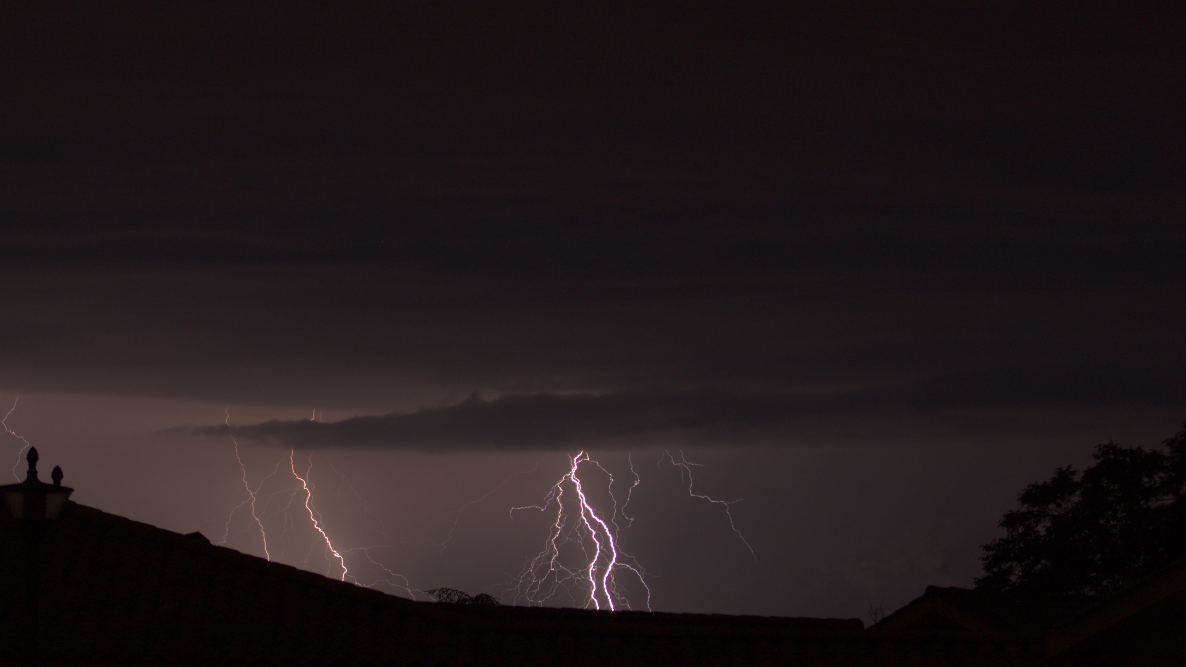 Orage de nuit